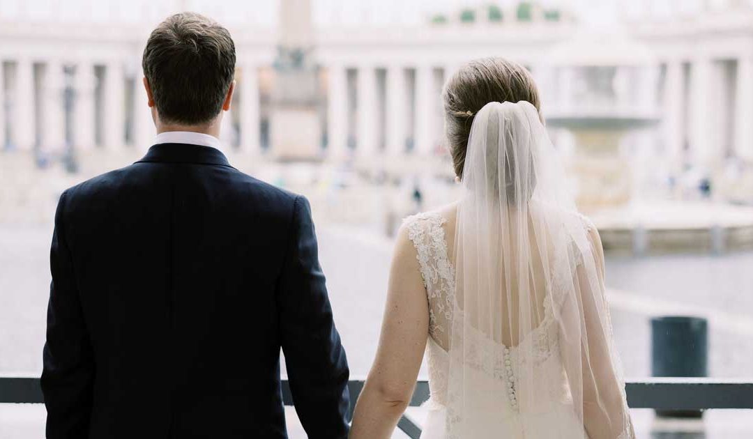 Getting married in Rome on a rainy day