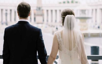 Getting married in Rome on a rainy day