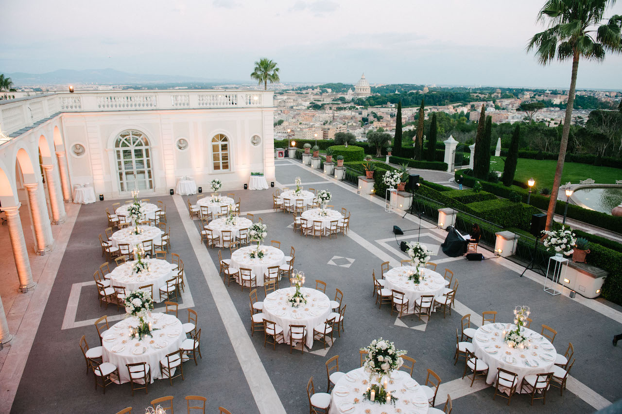 Wedding reception venues: Villa Miani