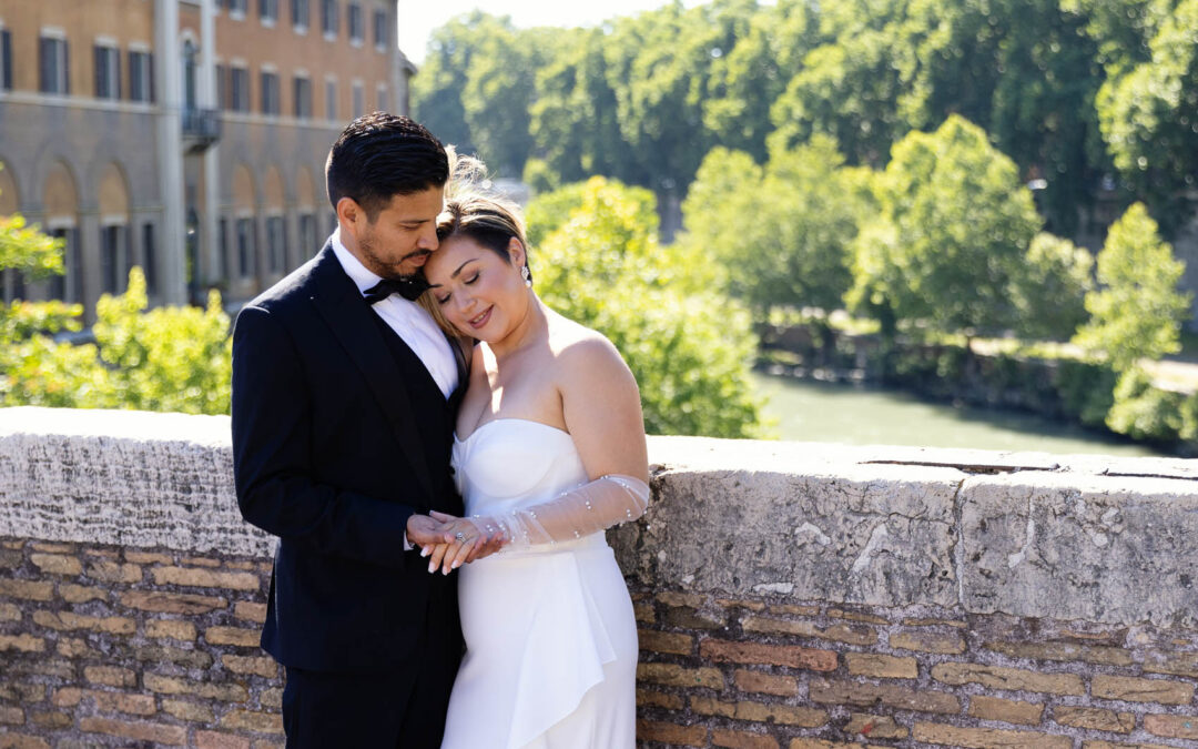 Vow renewal in Rome